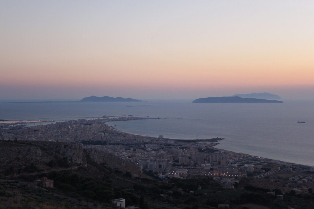 14 Day (Two Weeks) Sicily Road Trip, Trapani from above