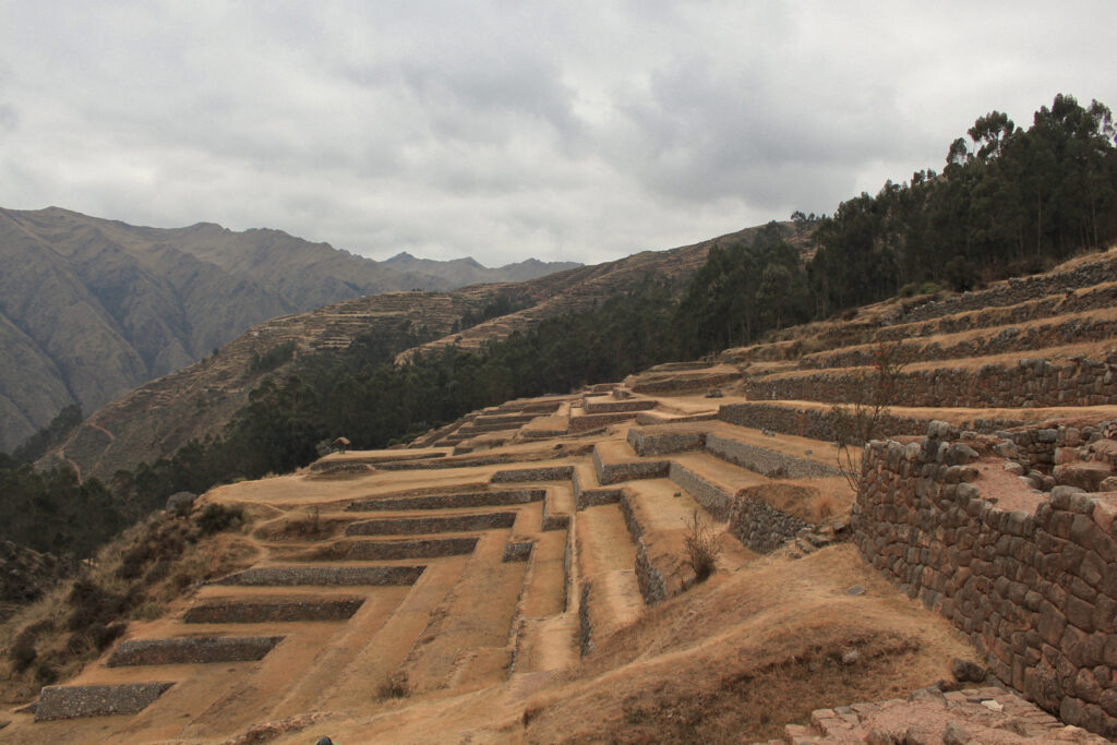 Sacred Valley - Agricultural terraces in Chinchero