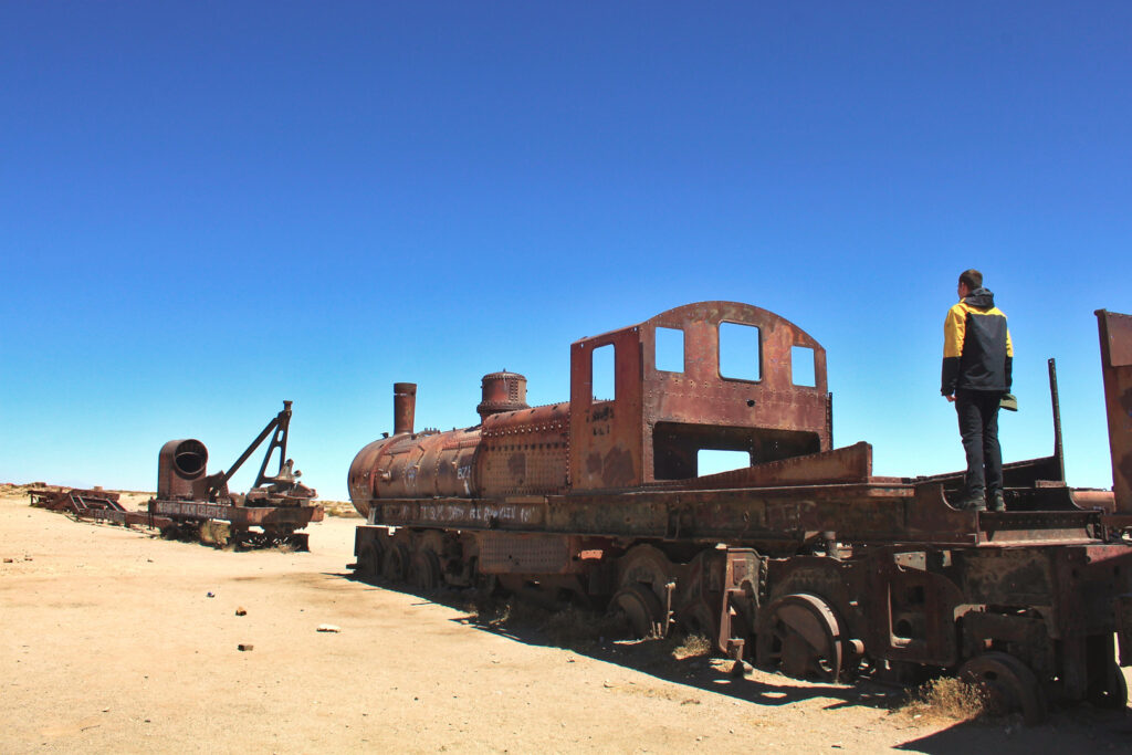 Complete Tour of the Uyuni Salt Flats and Colored Lagoons: Train Cemetery