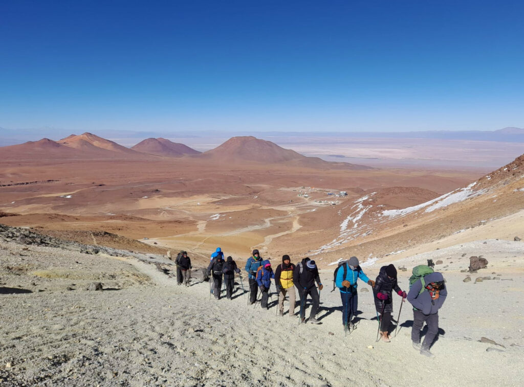 Atacama Desert Itinerary: Hike Cerro Toco volcano