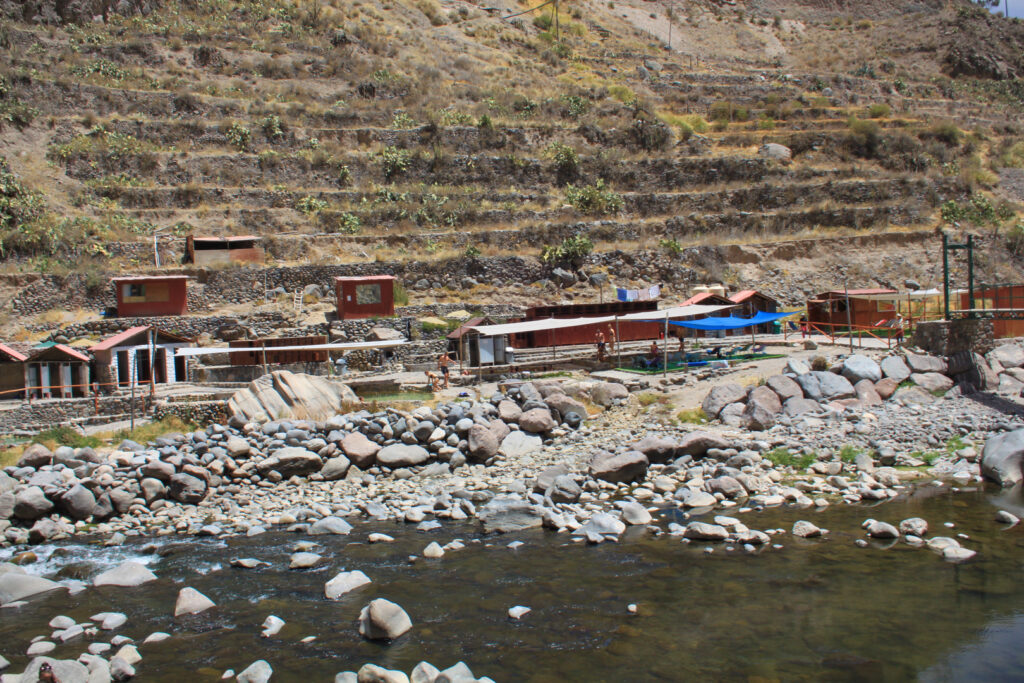 Colca Canyon - La Calera hot springs