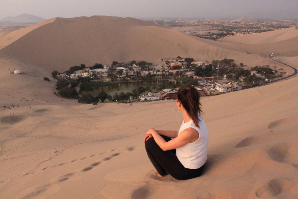 2 month backpacking in South America: Huacachina, Peru