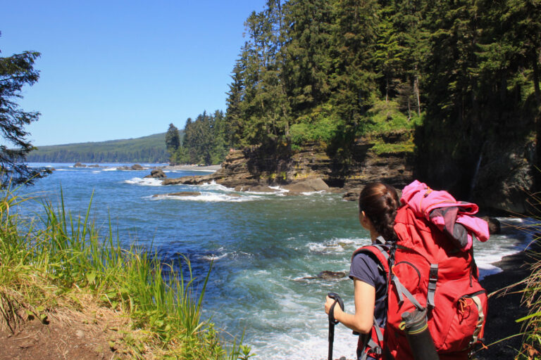 Sombrio Beach on Juan de Fuca Trail, Vancouver Island