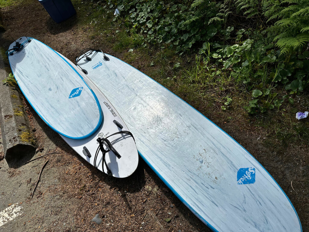 3 day itinerary to Tofino, surfing on Long Beach