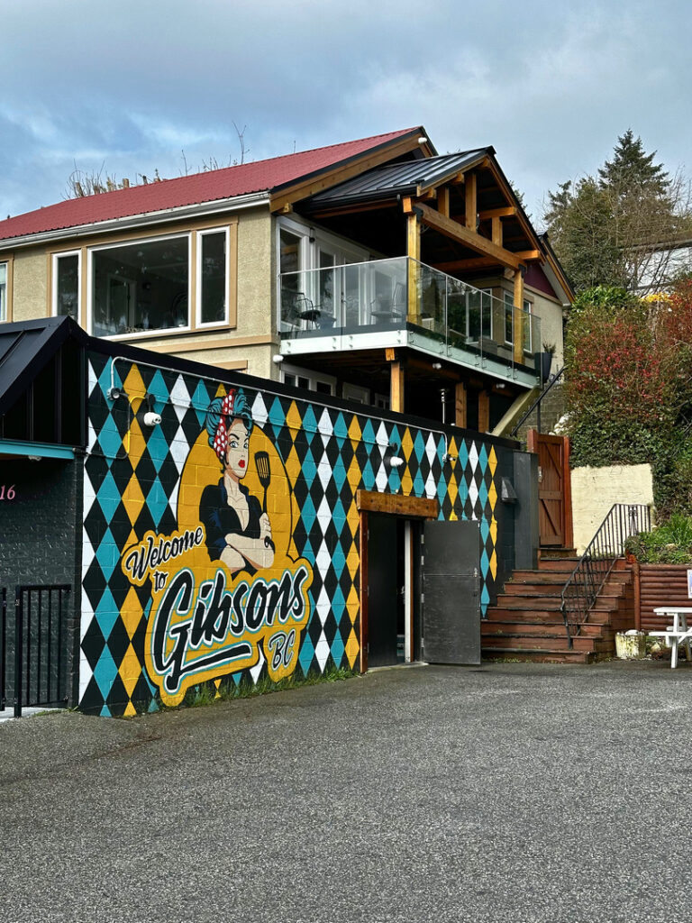 Sunshine Coast in British Columbia, Gibsons